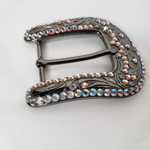 TRADE BB Simon Rhinestone Belt Buckle - Picture 4 of 5